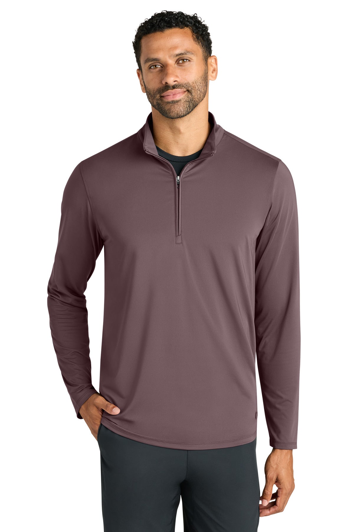 OGIO Regain 1/4-Zip OG172 - Ashen Plum