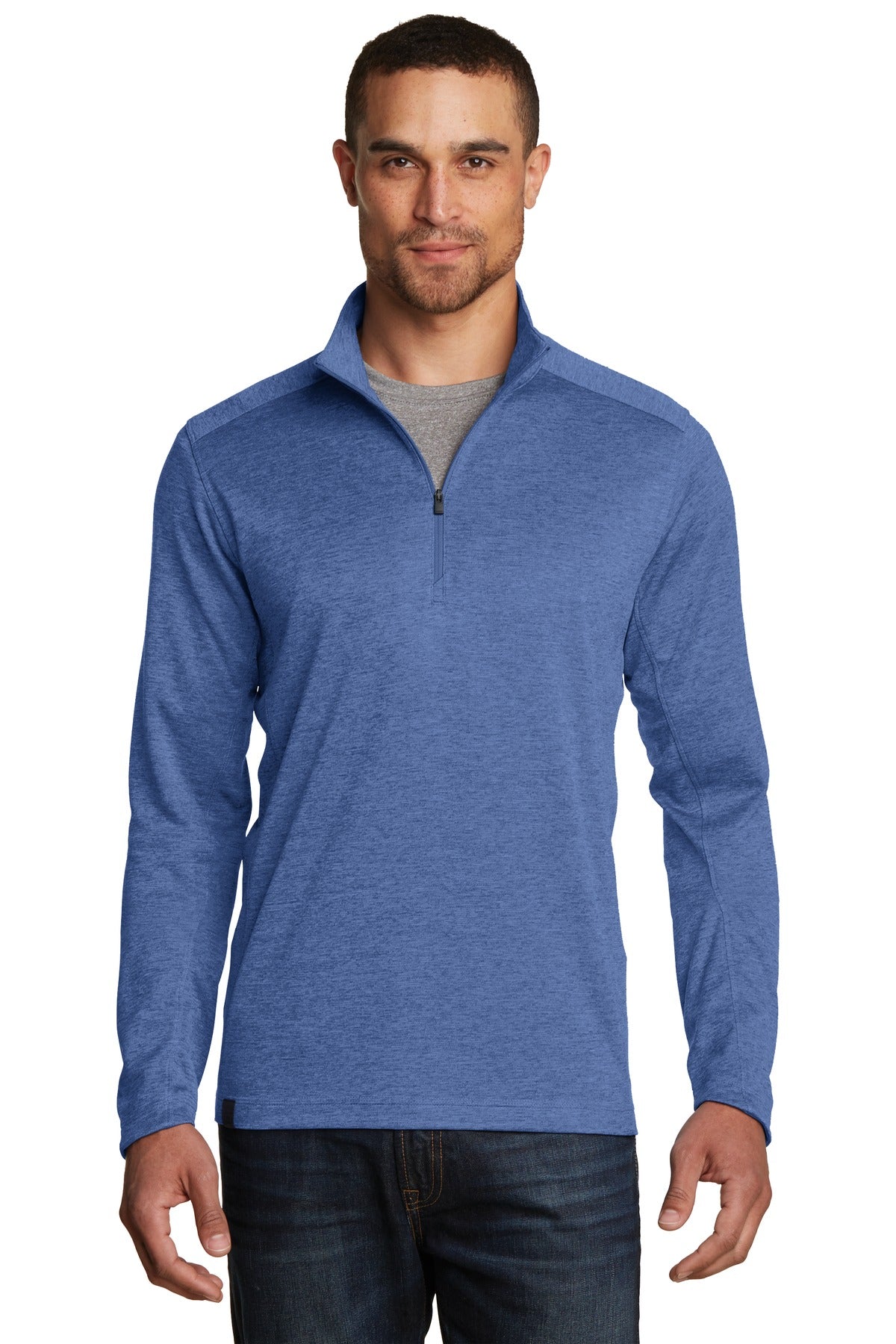 OGIO Pixel 1/4-Zip. OG202 - Optic Blue