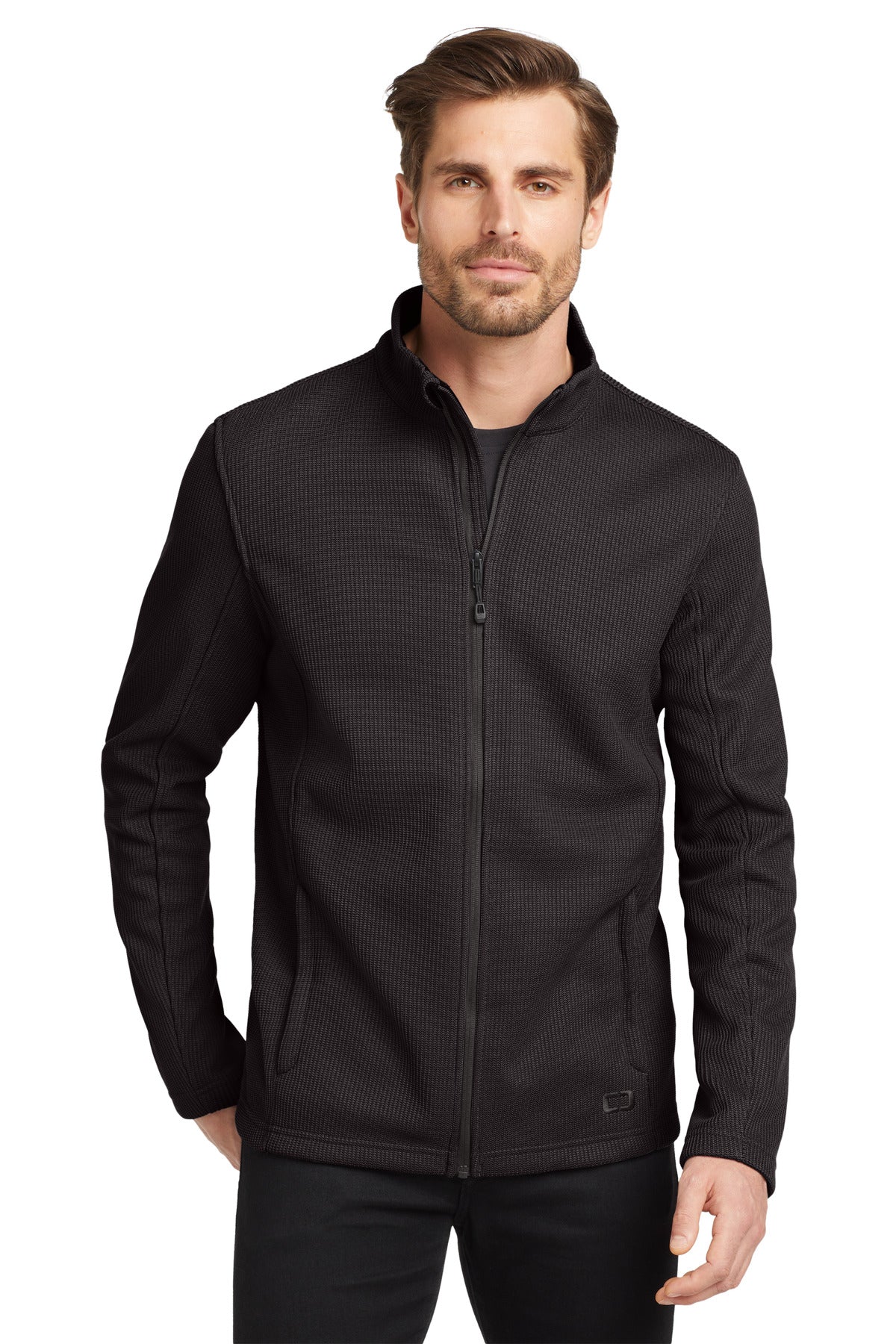 OGIO  Grit Fleece Jacket. OG727 - Blacktop