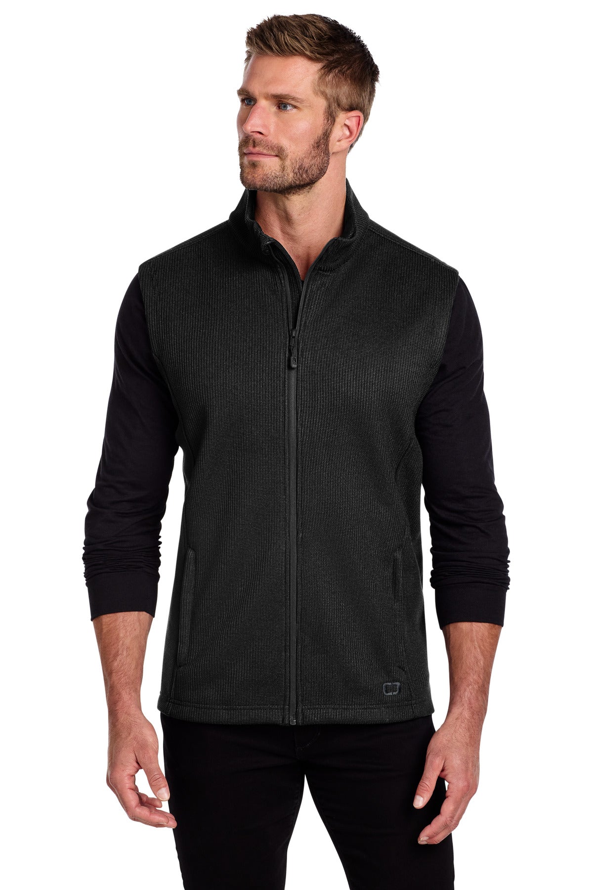 OGIO Grit Fleece Vest OG730 - Blacktop