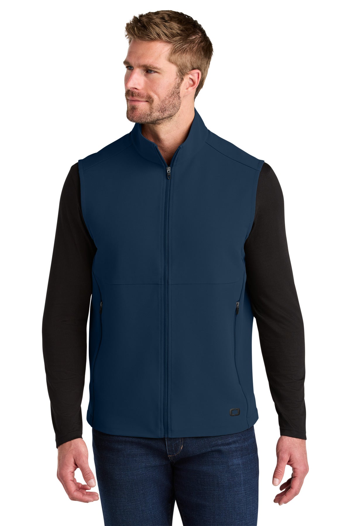 OGIO Kinetic Soft Shell Vest OG741 - River Blue Navy