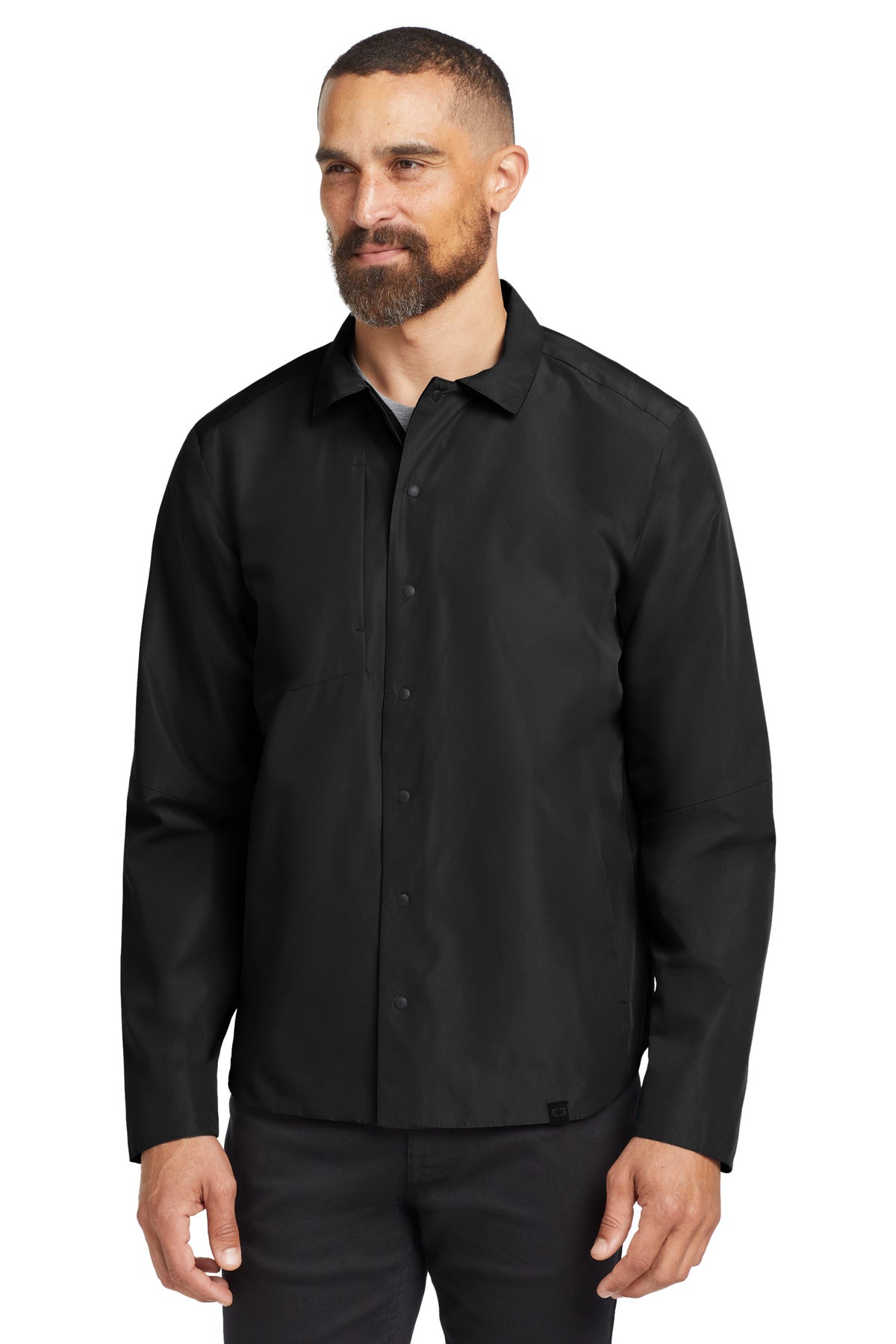OGIO  Reverse Shirt Jacket. OG754 - Blacktop