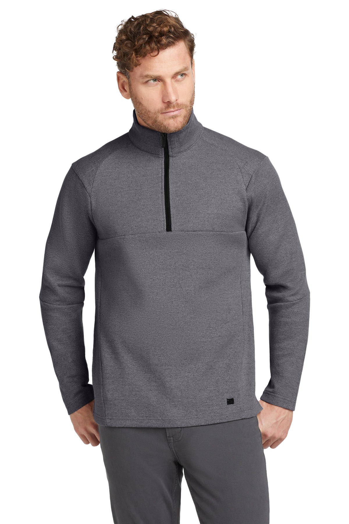 OGIO  Transition 1/4-Zip. OG821 - Blacktop Heather