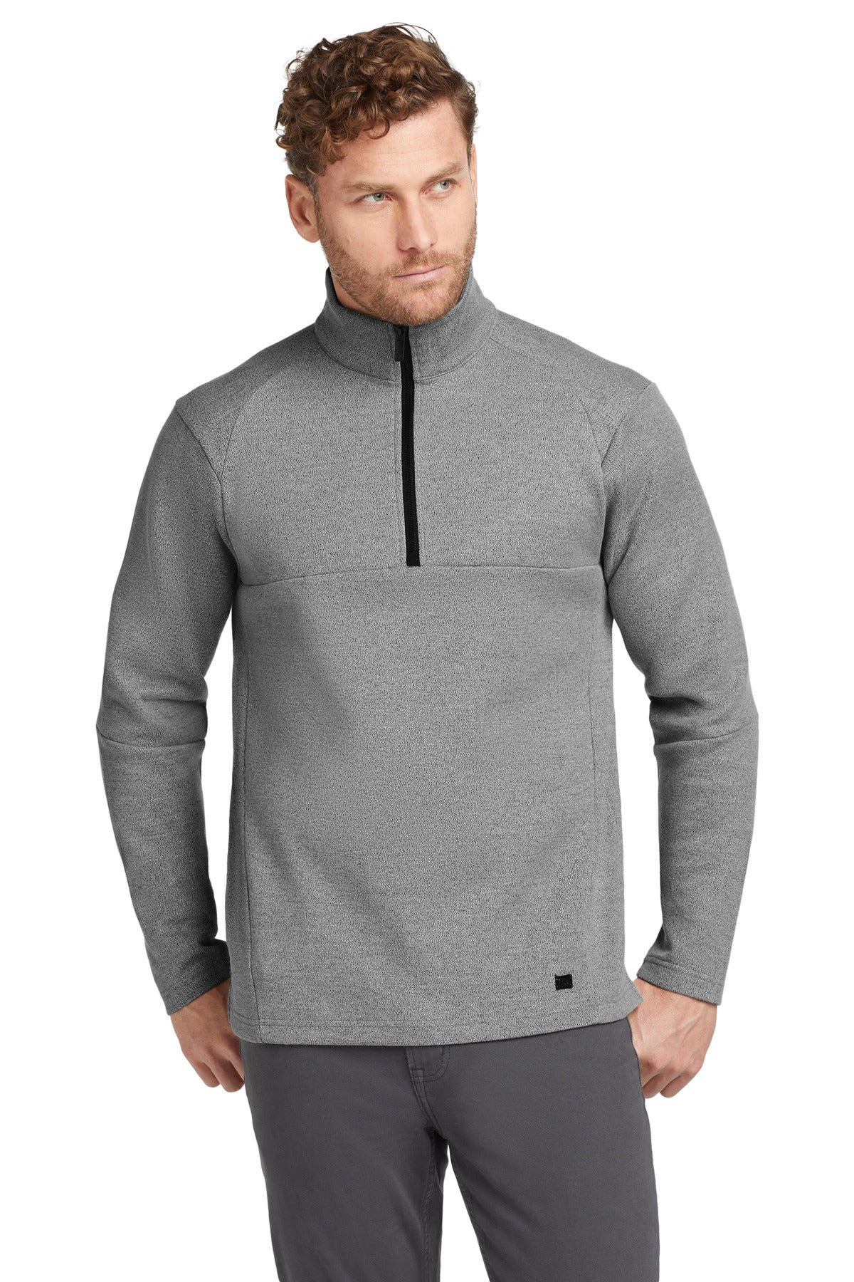 OGIO  Transition 1/4-Zip. OG821 - Petrol Grey Heather
