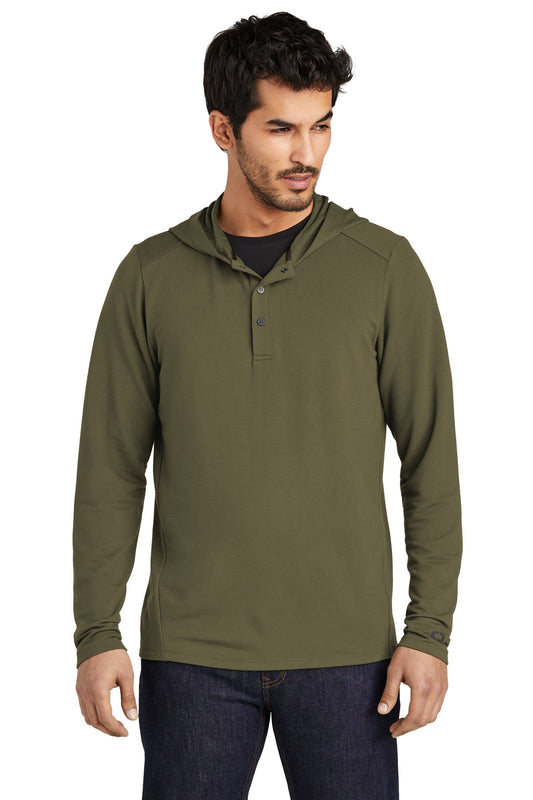OGIO Luuma Flex Hooded Henley OG826 - Deep Olive