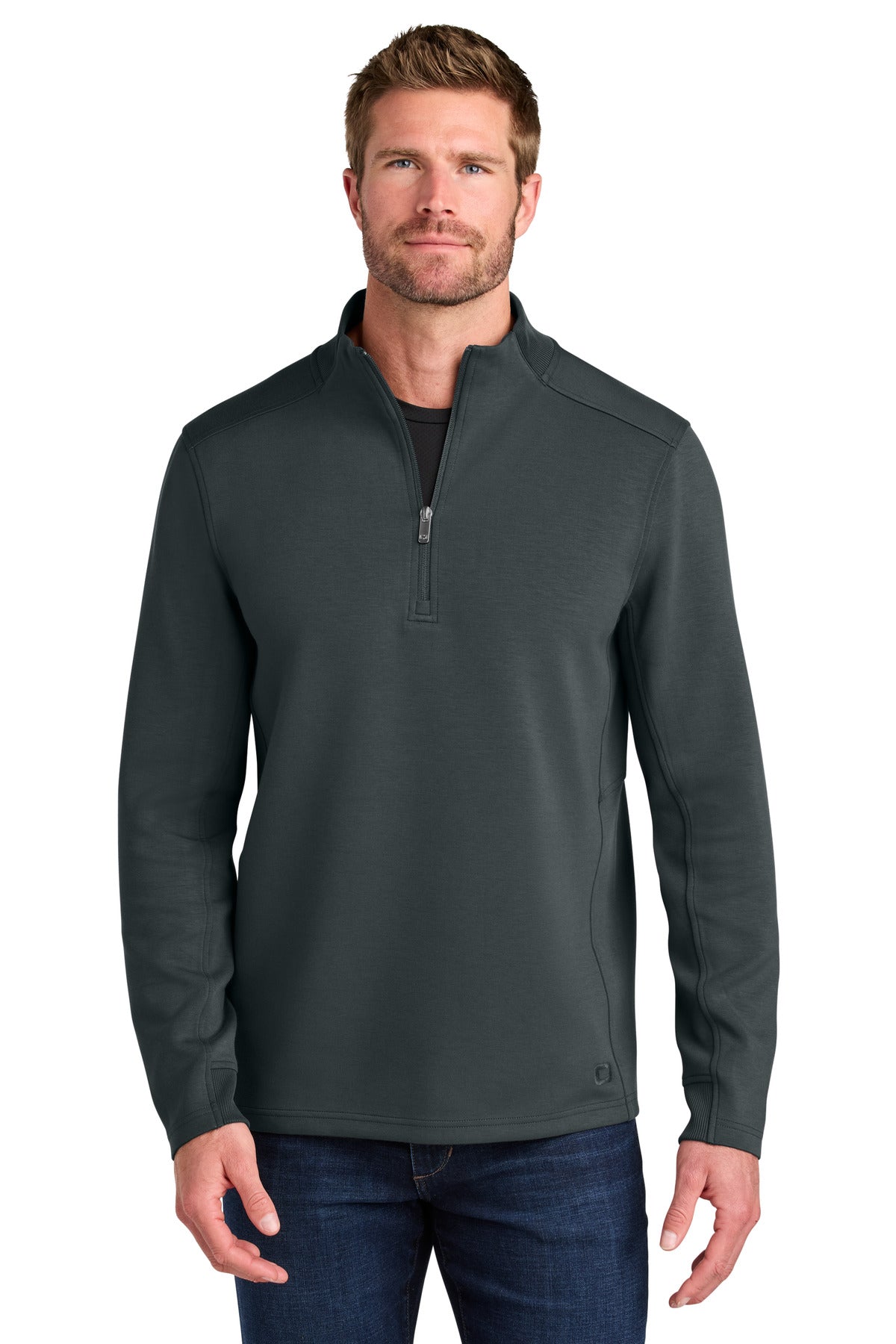 OGIO Transcend 1/4-Zip OG861 - Tarmac Grey