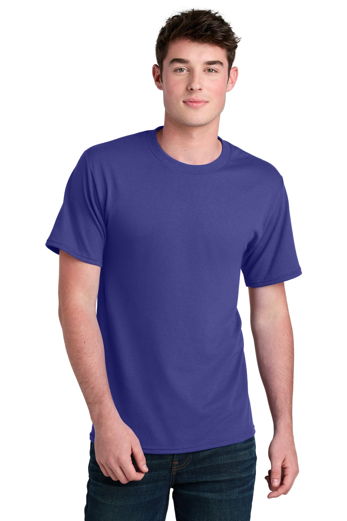 Port & Co Core Blend Recycled Tee PC01 - Purple