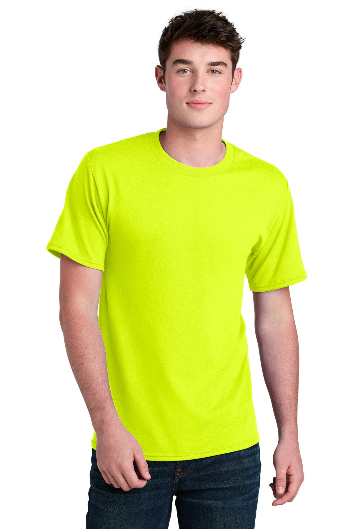 Port & Co Core Blend Recycled Tee PC01 - S. Green