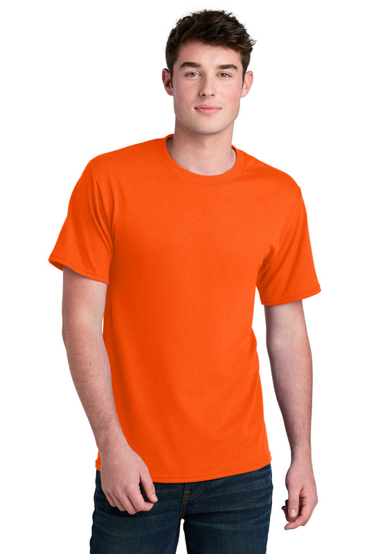 Port & Co Core Blend Recycled Tee PC01 - S. Orange