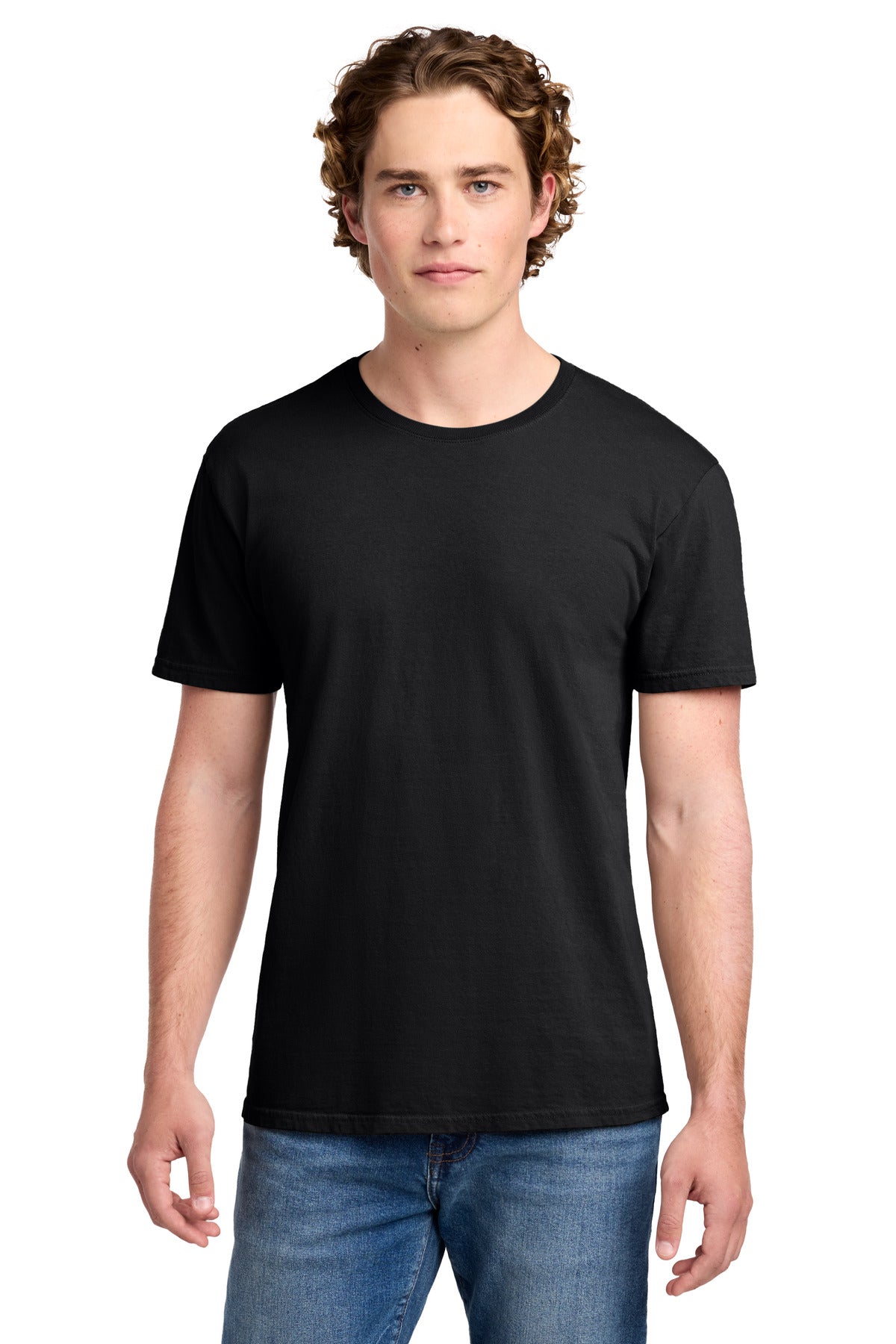 Port & Co Beach Wash Garment-Dyed Tee. PC099 - Black