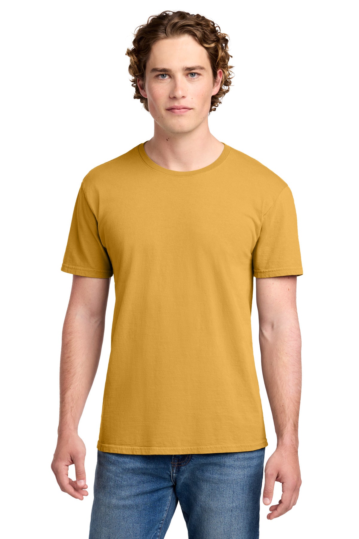 Port & Co Beach Wash Garment-Dyed Tee. PC099 - Dijon