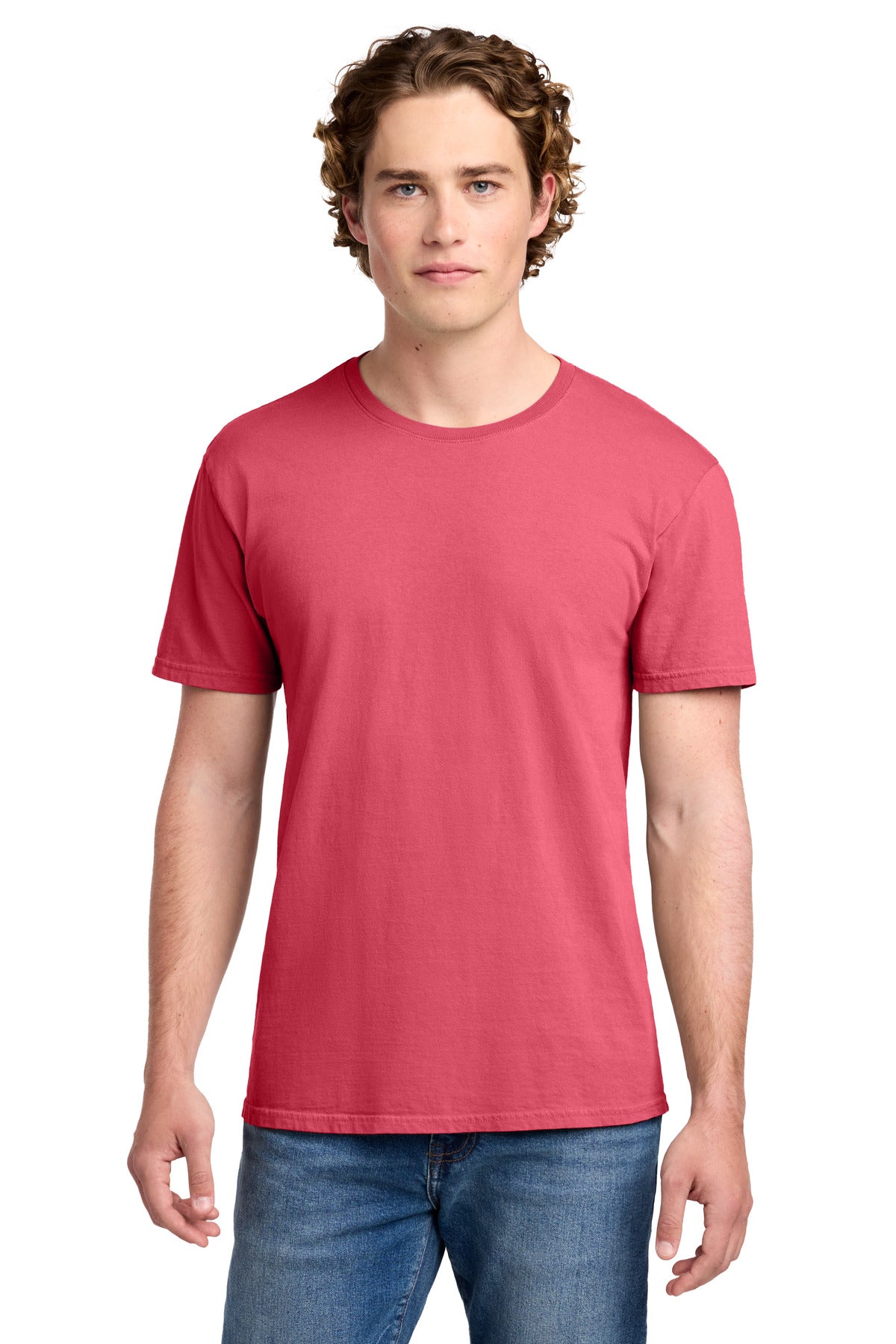 Port & Co Beach Wash Garment-Dyed Tee. PC099 - Fruit Punch