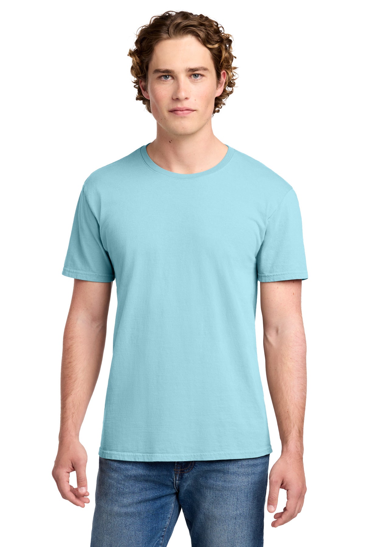 Port & Co Beach Wash Garment-Dyed Tee. PC099 - Glacier