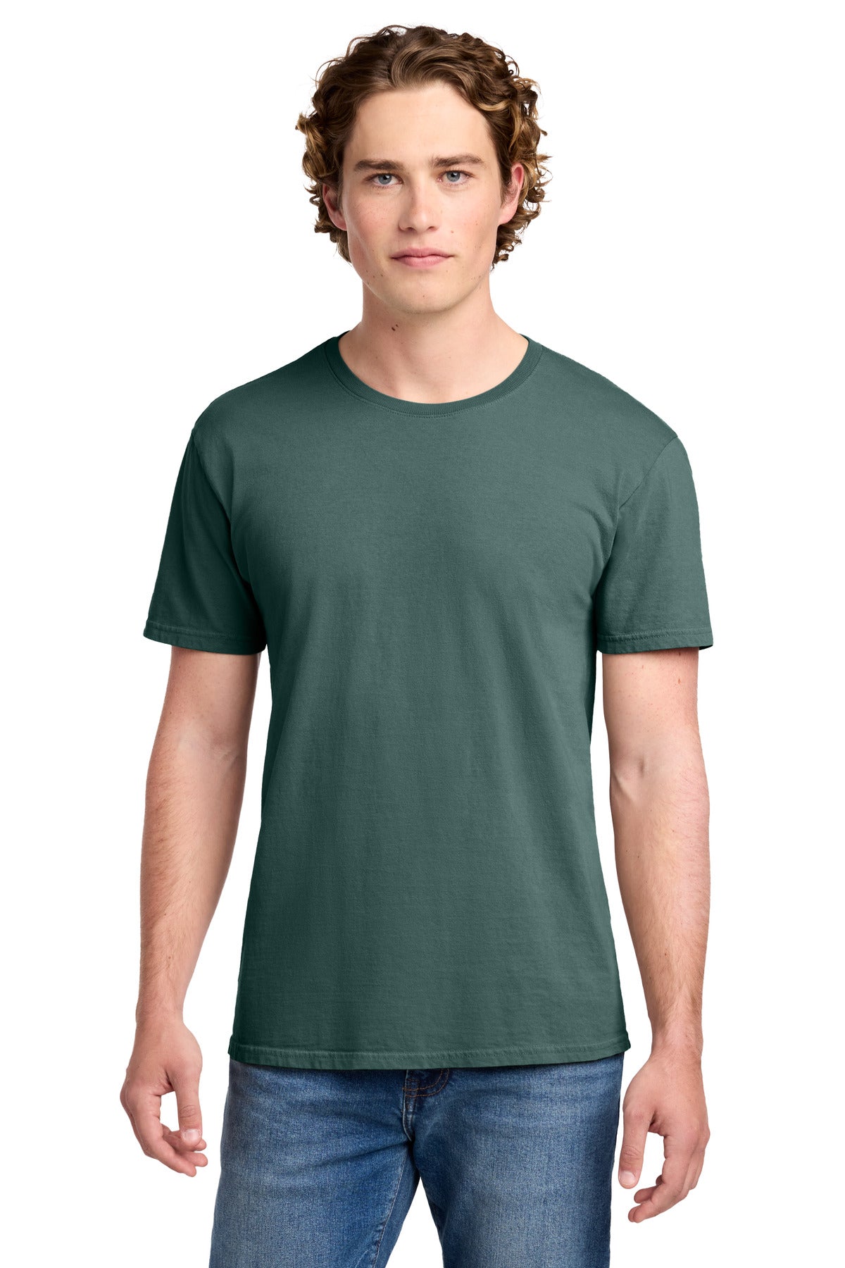 Port & Co Beach Wash Garment-Dyed Tee. PC099 - Nordic Green