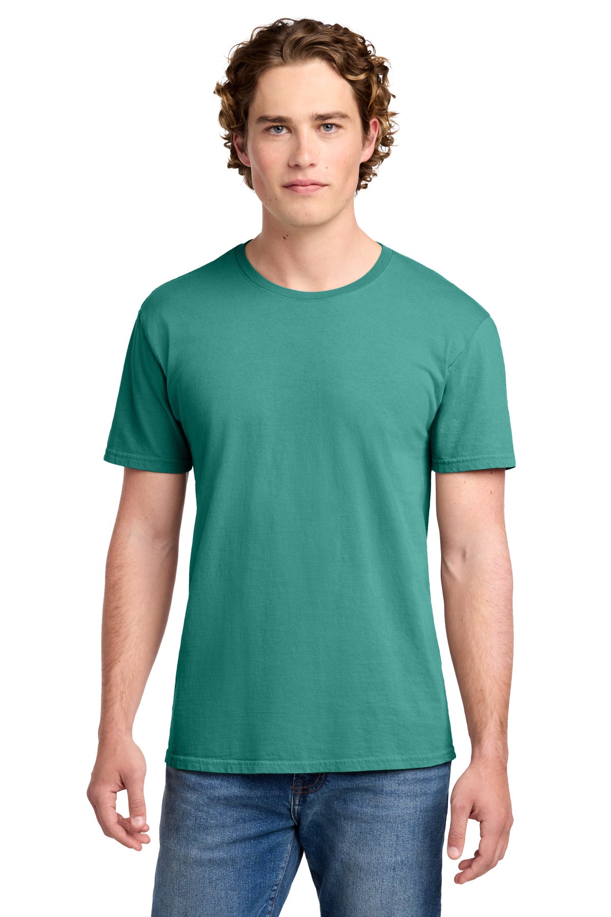 Port & Co Beach Wash Garment-Dyed Tee. PC099 - Peacock