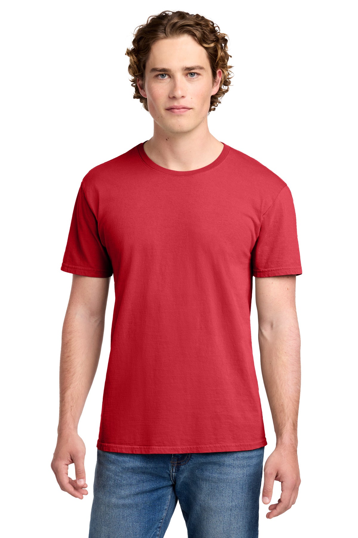 Port & Co Beach Wash Garment-Dyed Tee. PC099 - Poppy