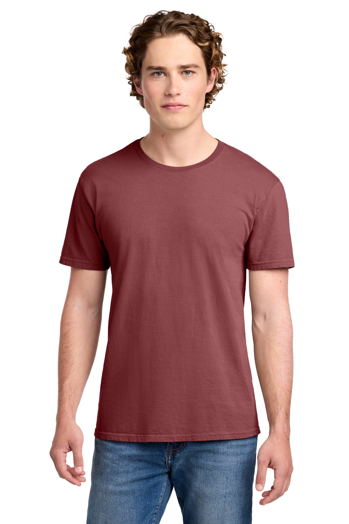 Port & Co Beach Wash Garment-Dyed Tee. PC099 - Red Rock