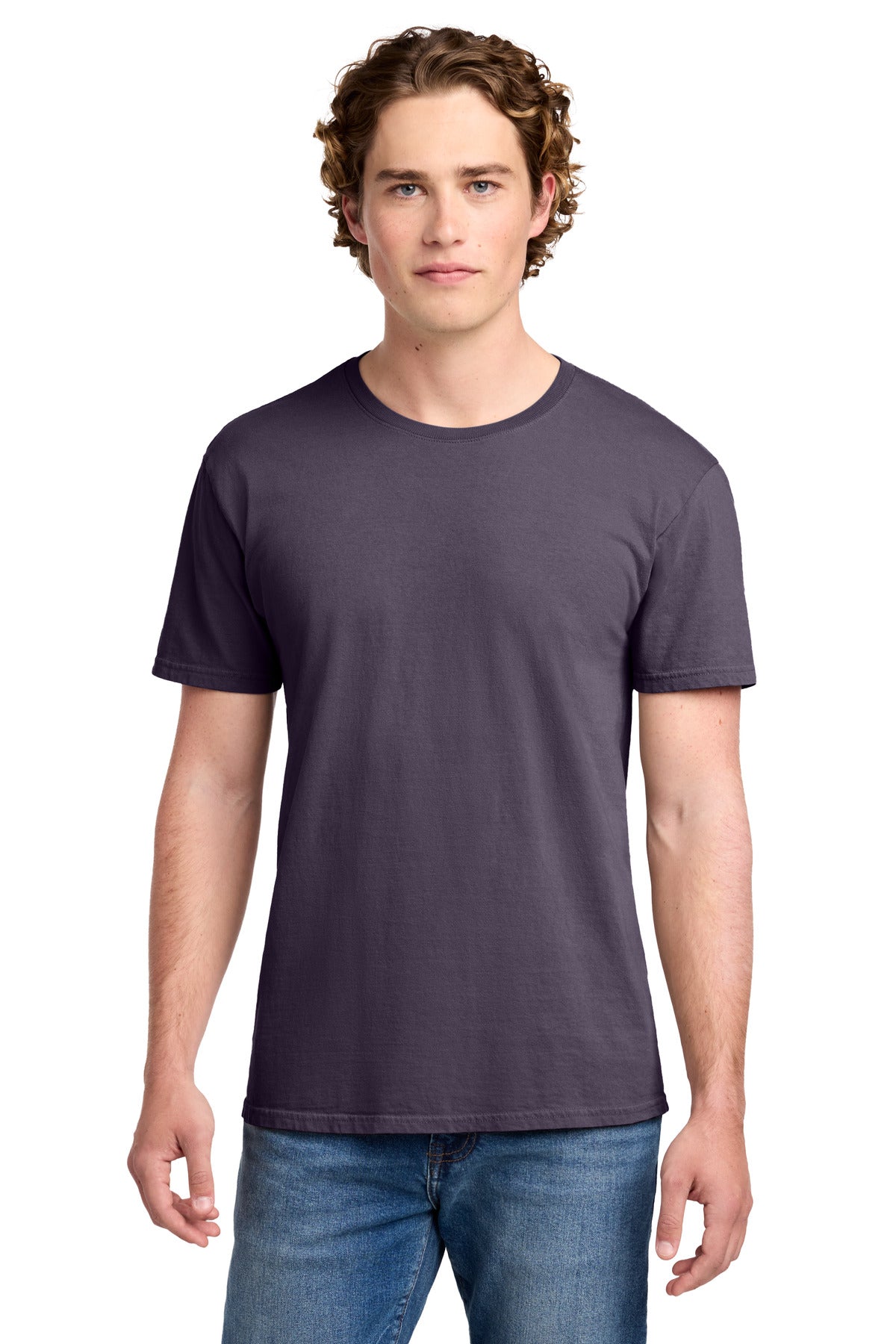 Port & Co Beach Wash Garment-Dyed Tee. PC099 - Vintage Plum