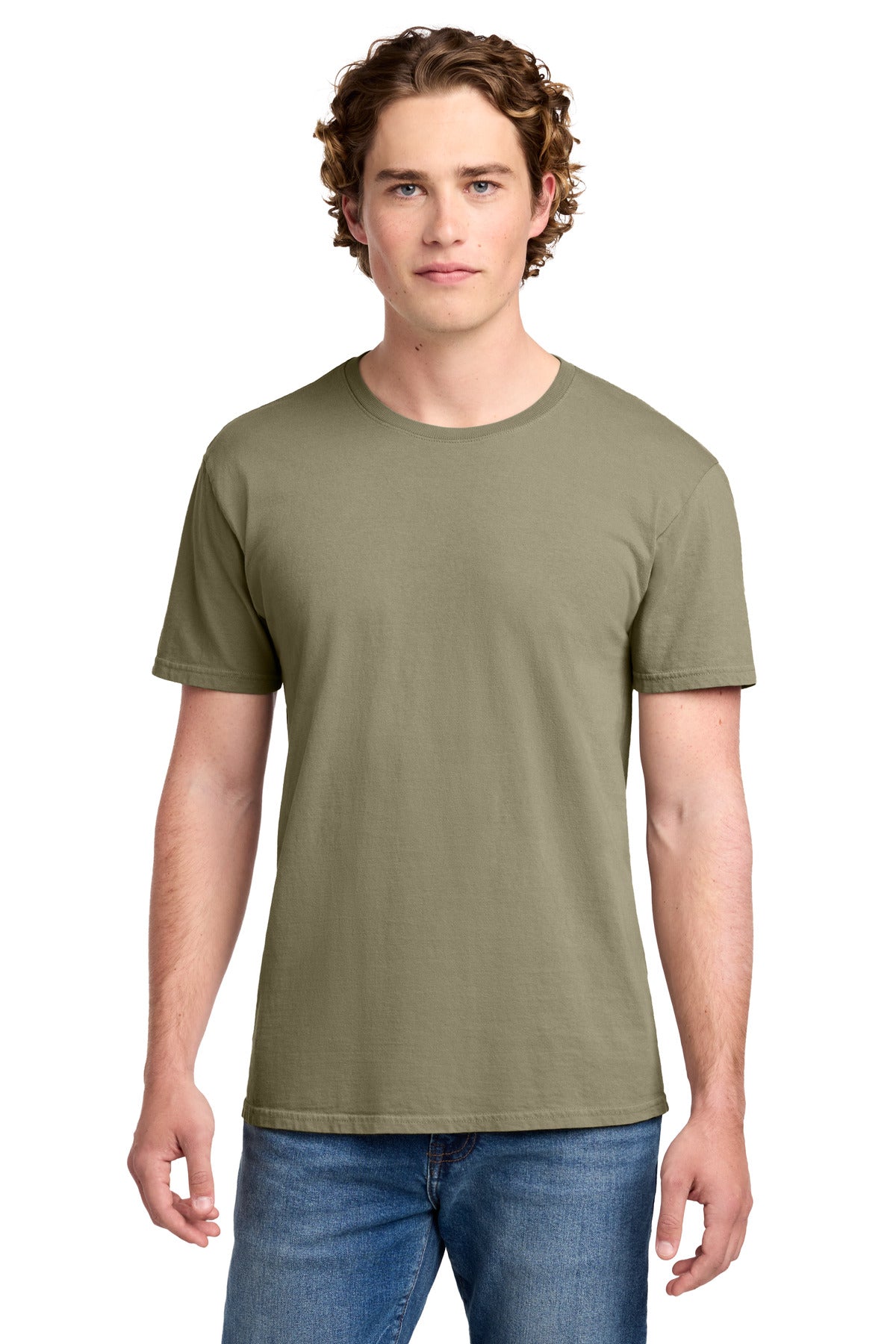 Port & Co Beach Wash Garment-Dyed Tee. PC099 - Walnut