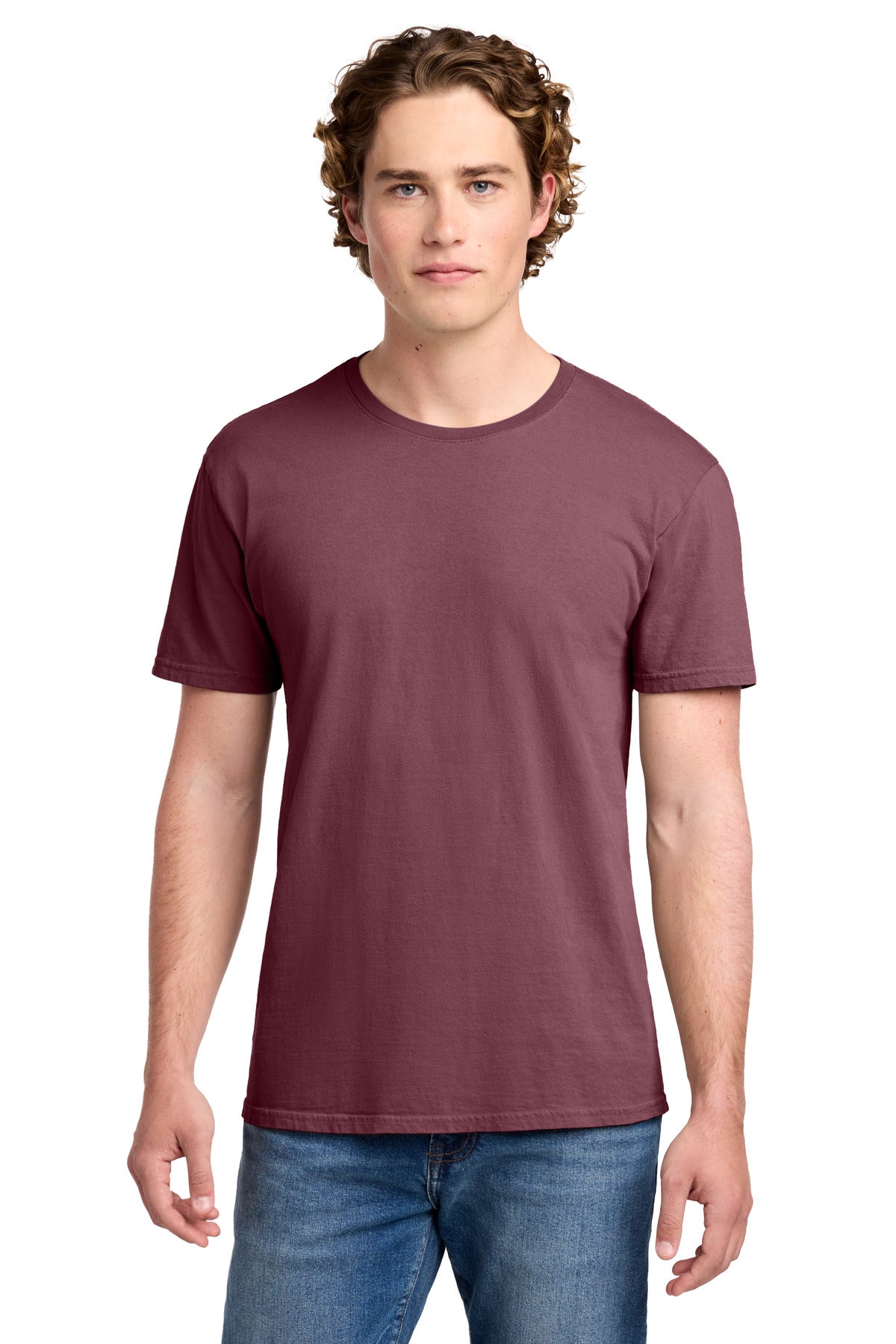 Port & Co Beach Wash Garment-Dyed Tee. PC099 - Wineberry