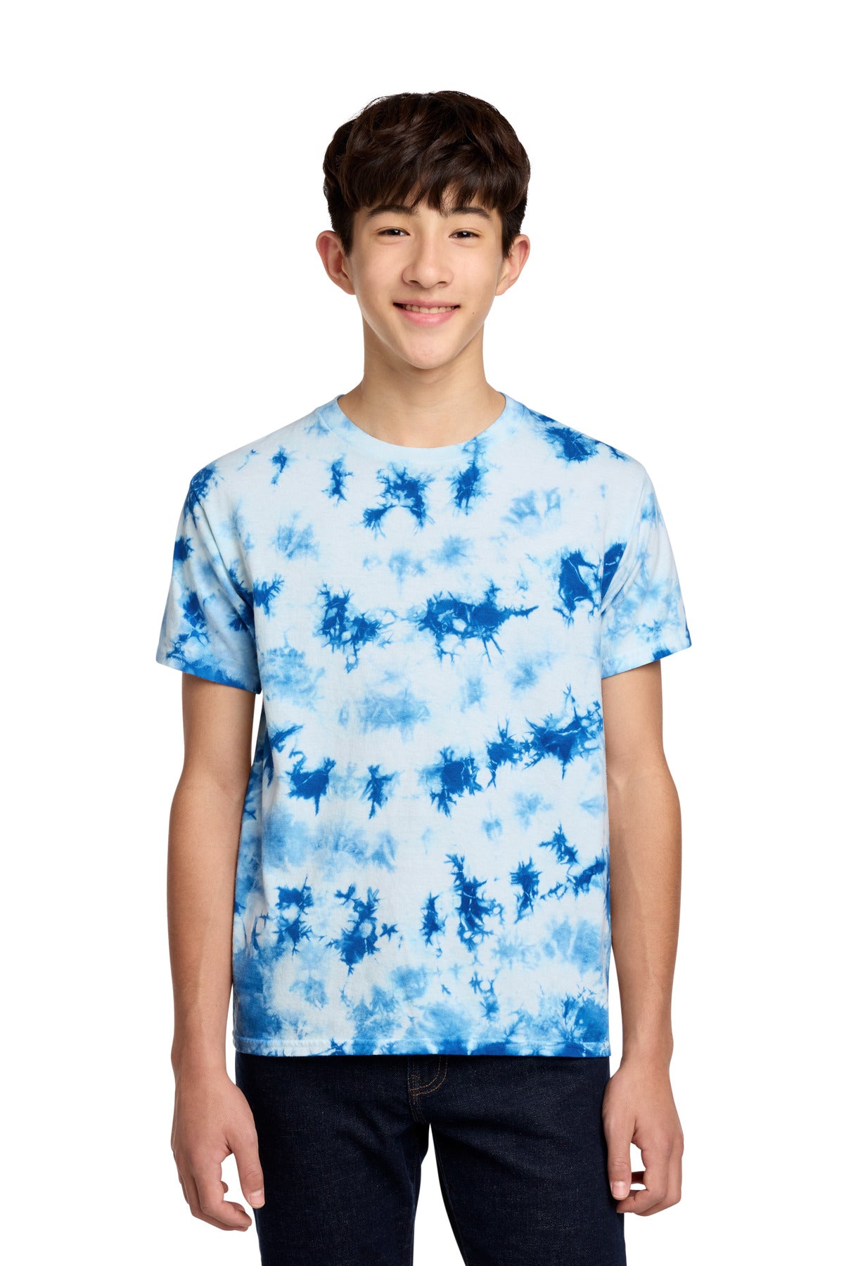 Port & Co Youth Crystal Tie-Dye Tee