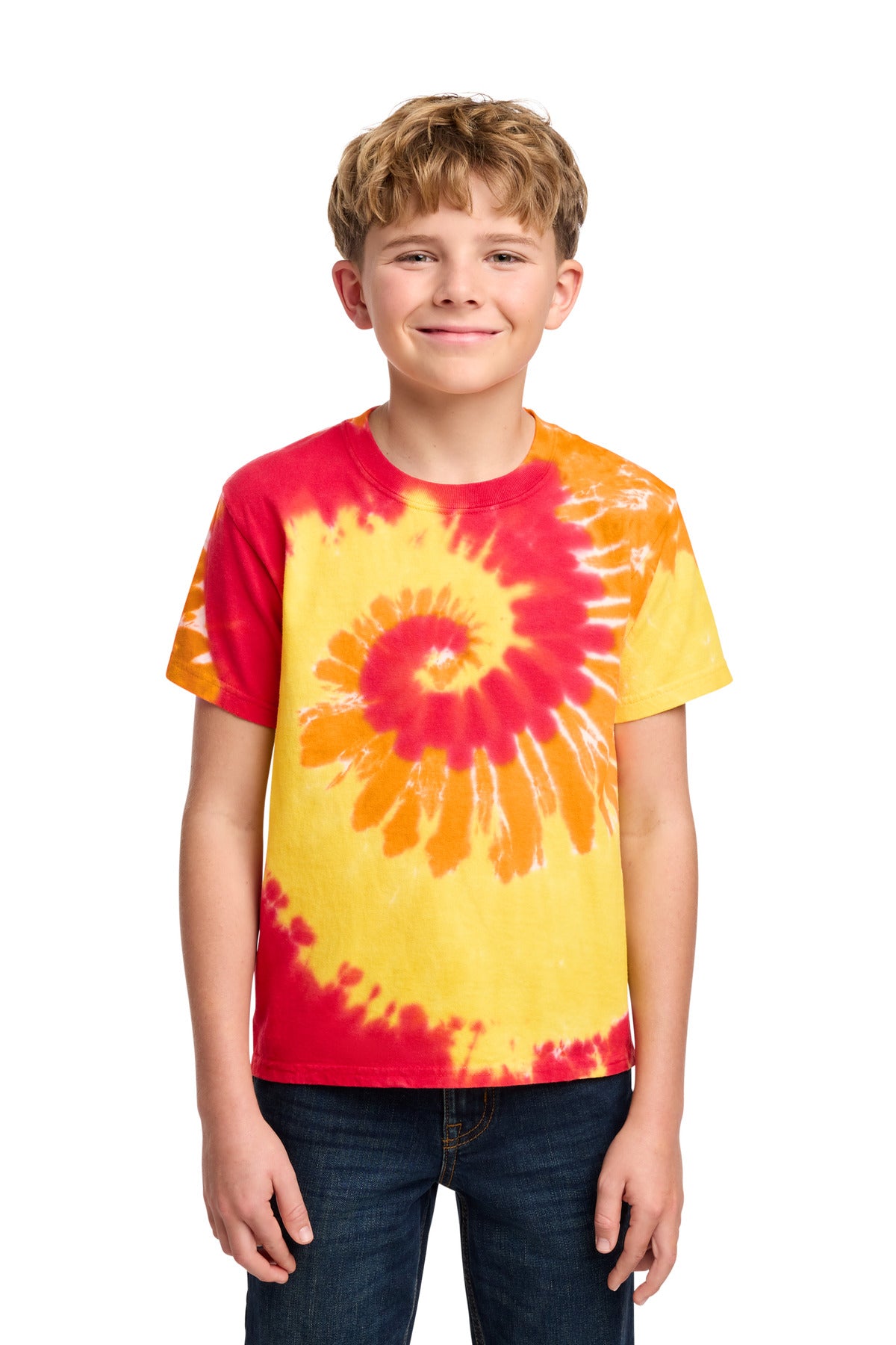Port & Co Youth Tie-Dye Tee