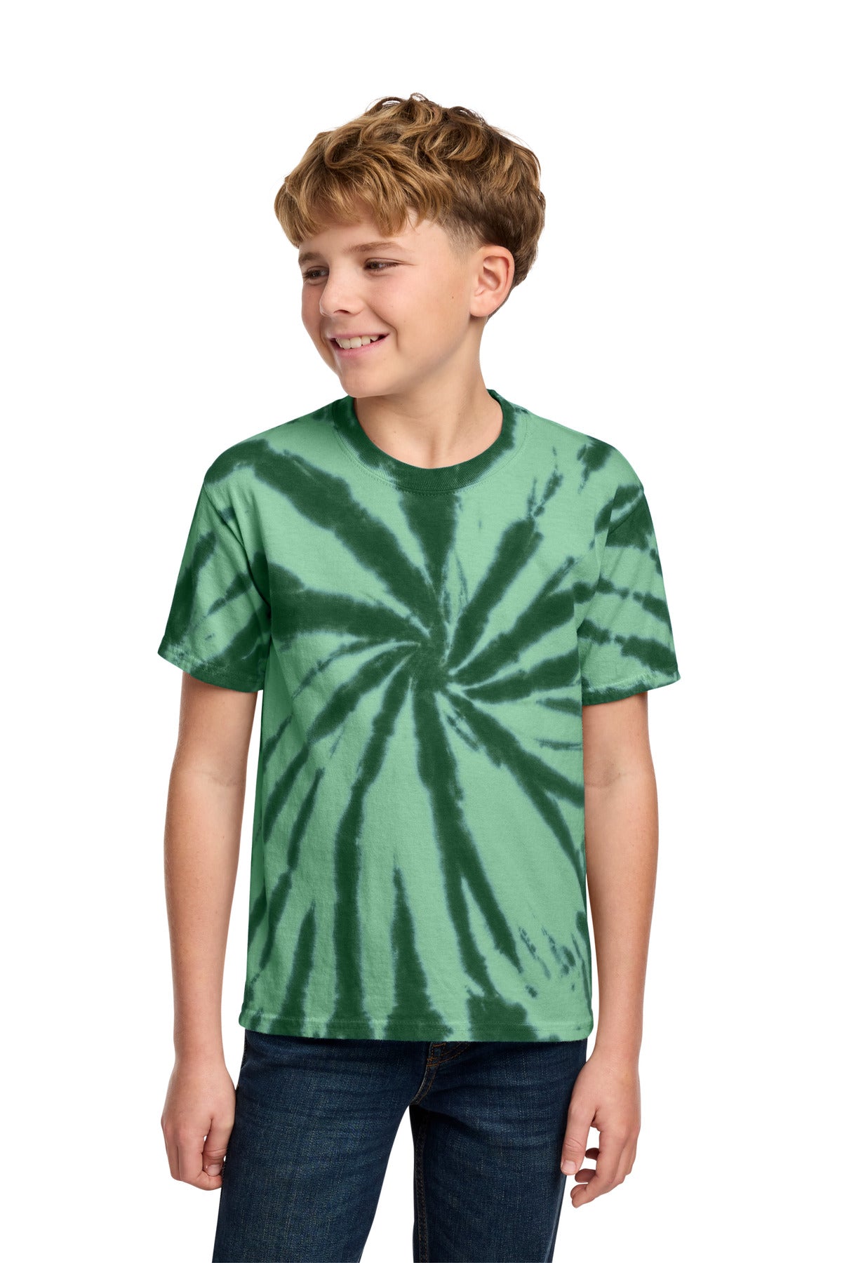 Port & Co Youth Tie-Dye Tee