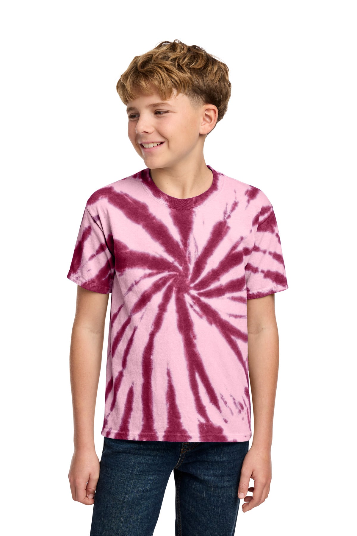 Port & Co Youth Tie-Dye Tee