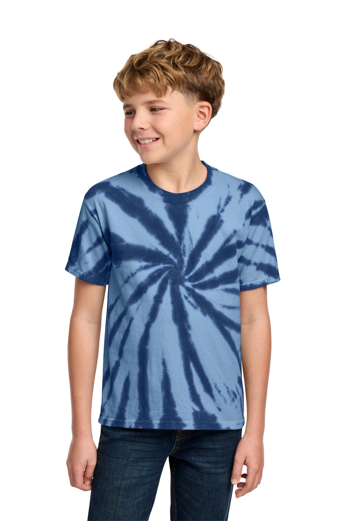 Port & Co Youth Tie-Dye Tee