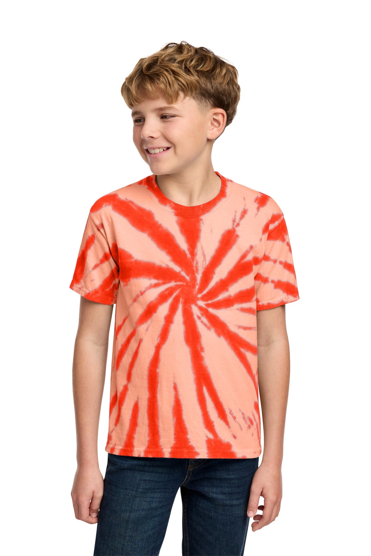 Port & Co Youth Tie-Dye Tee