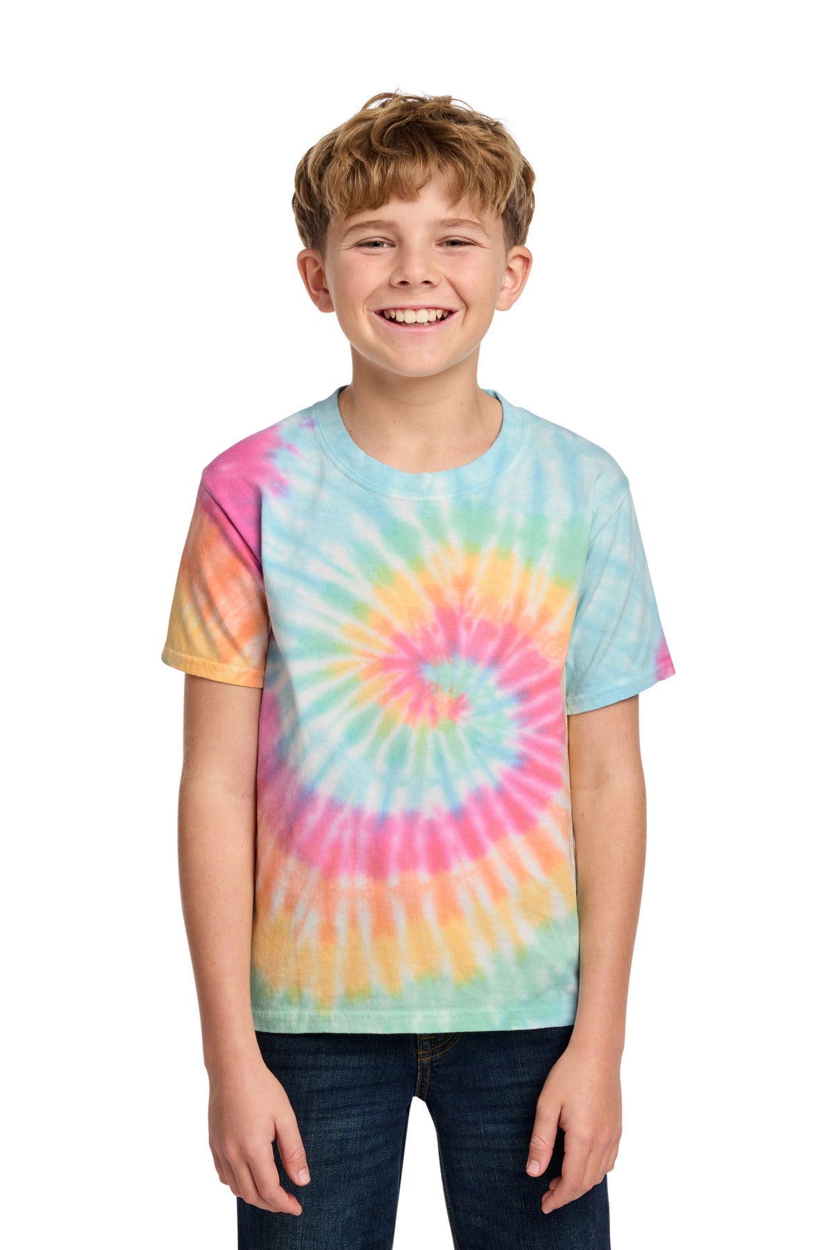 Port & Co Youth Tie-Dye Tee