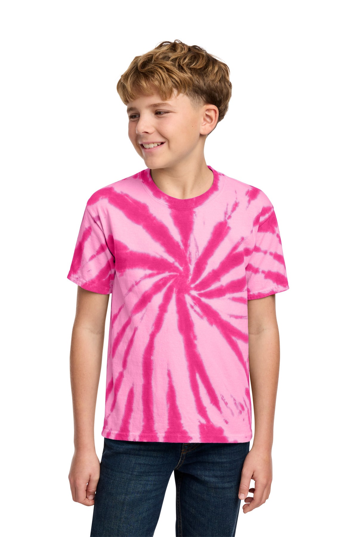 Port & Co Youth Tie-Dye Tee