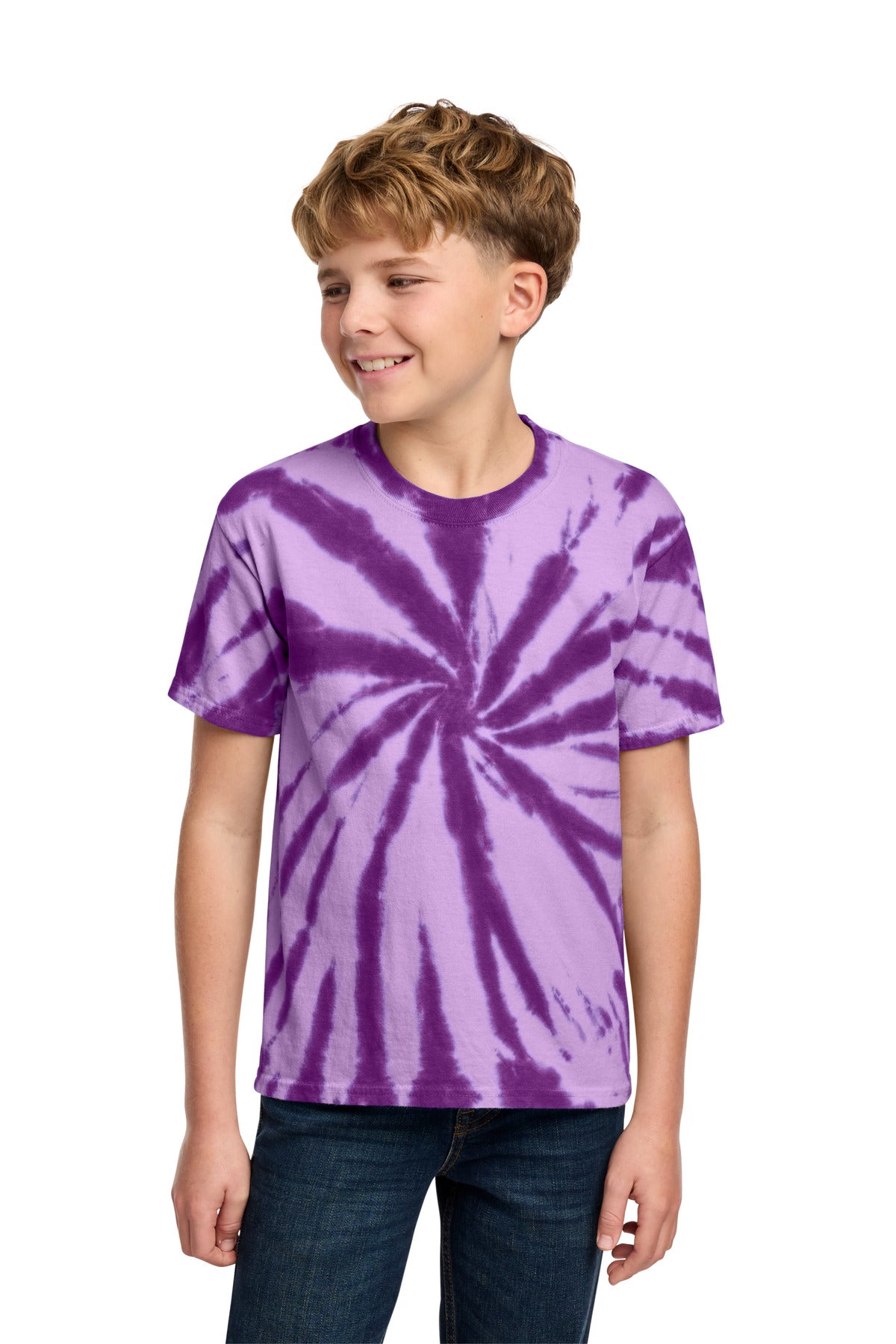 Port & Co Youth Tie-Dye Tee