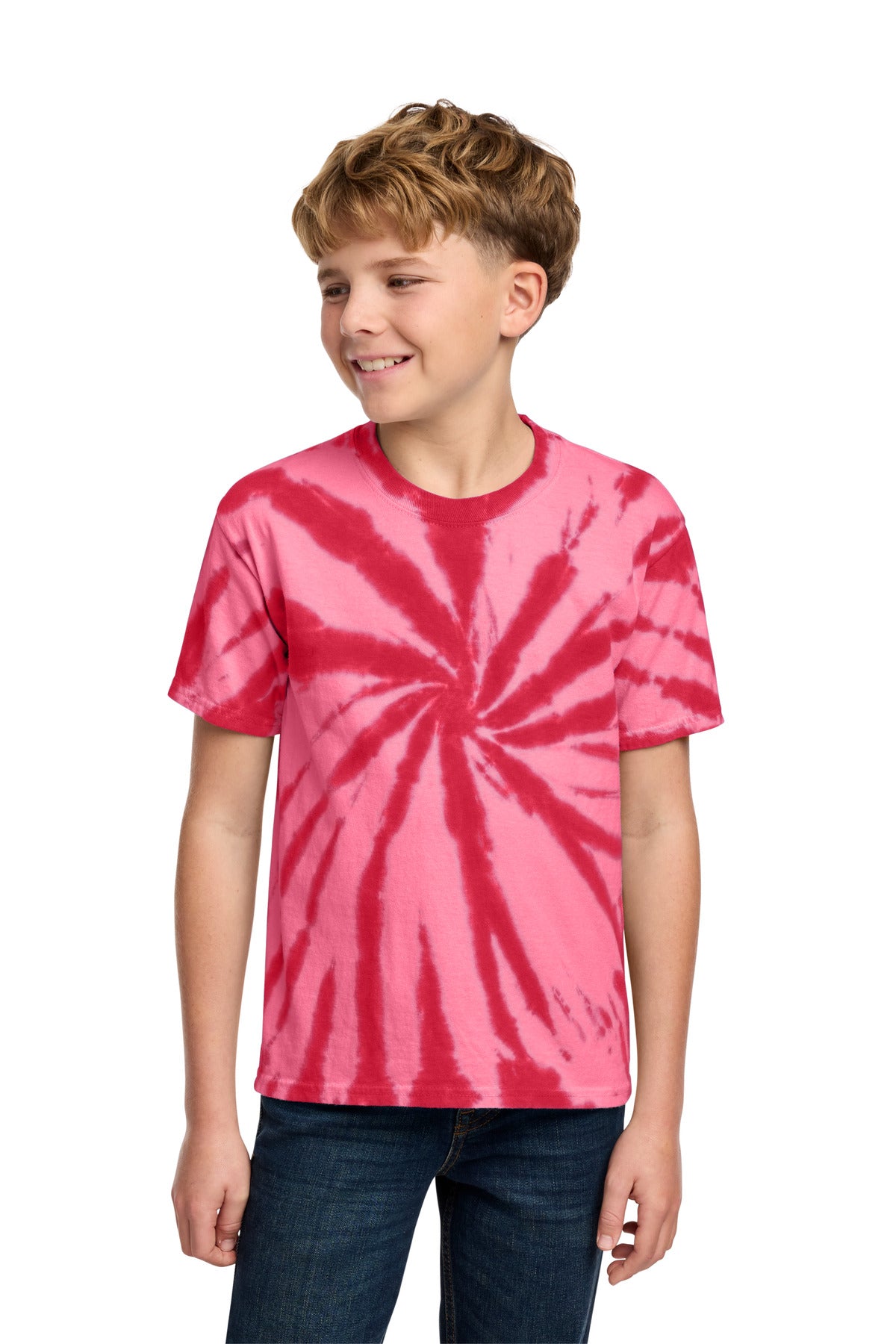 Port & Co Youth Tie-Dye Tee