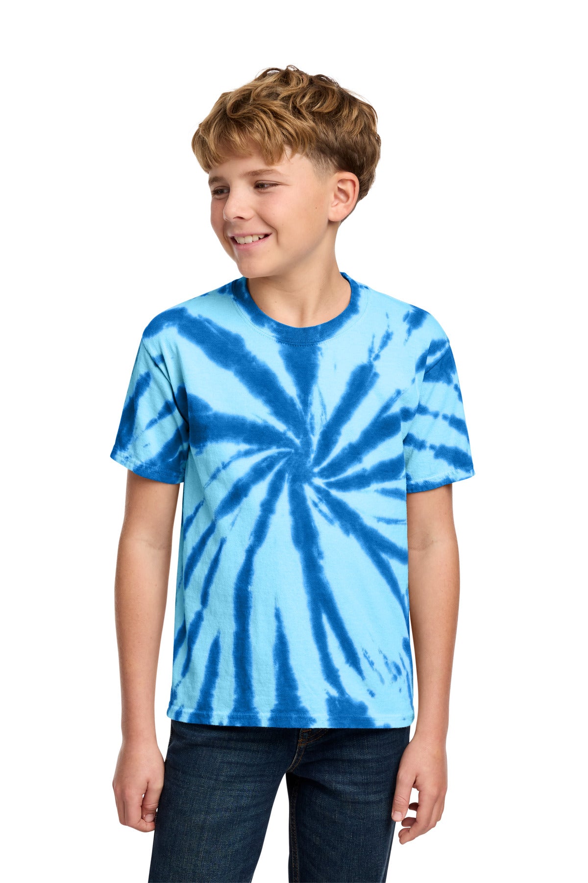 Port & Co Youth Tie-Dye Tee
