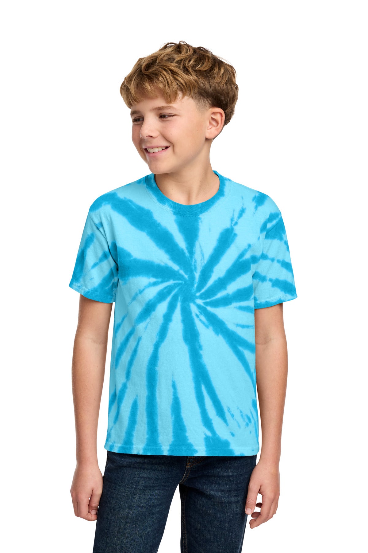 Port & Co Youth Tie-Dye Tee