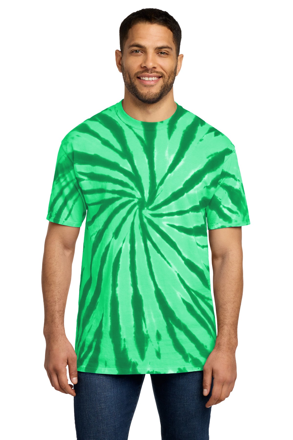 Port & Co Tie-Dye Tee. PC147 - Kelly