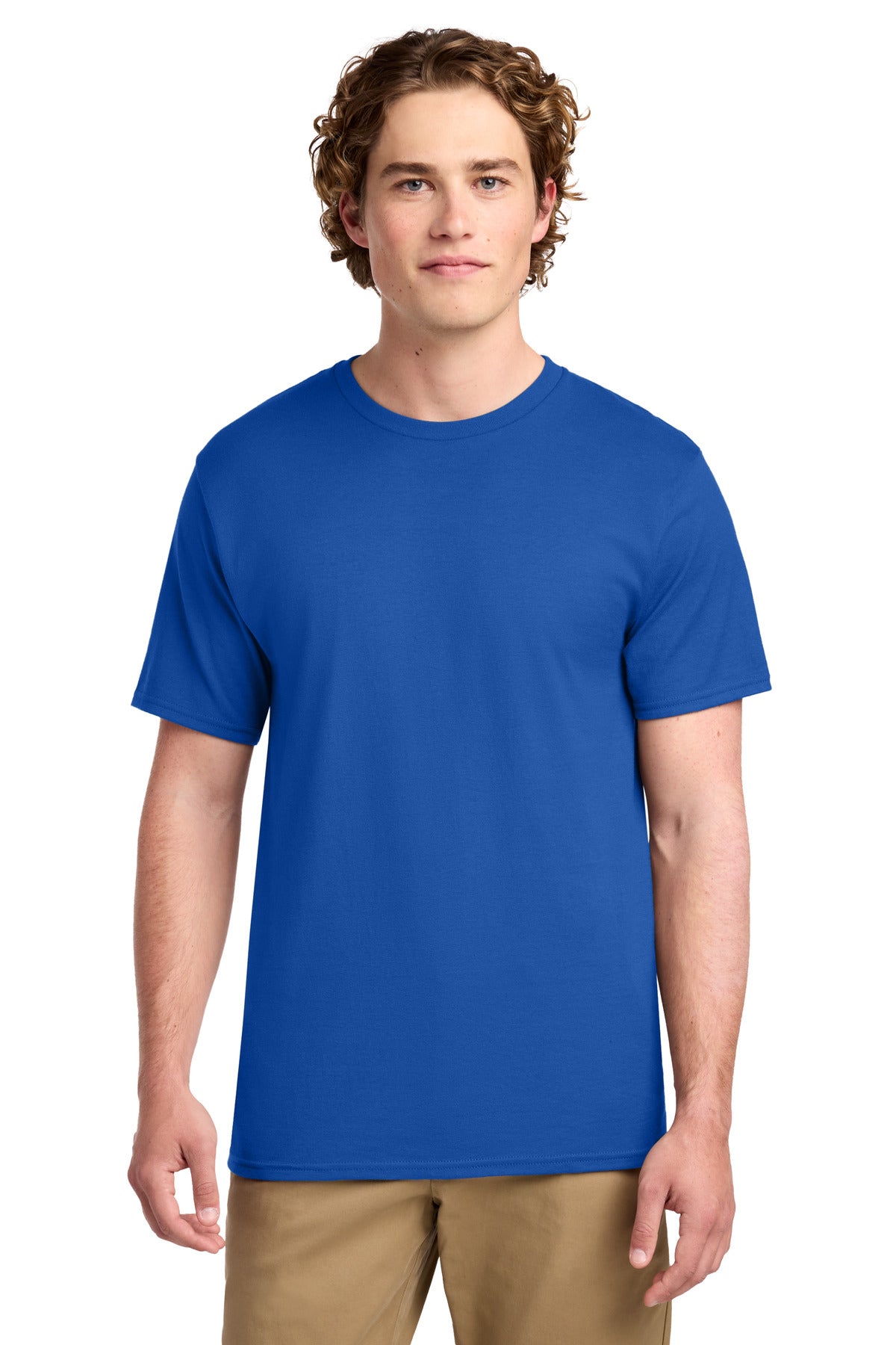Port & Co Ring Spun Cotton Tee. PC150 - Royal