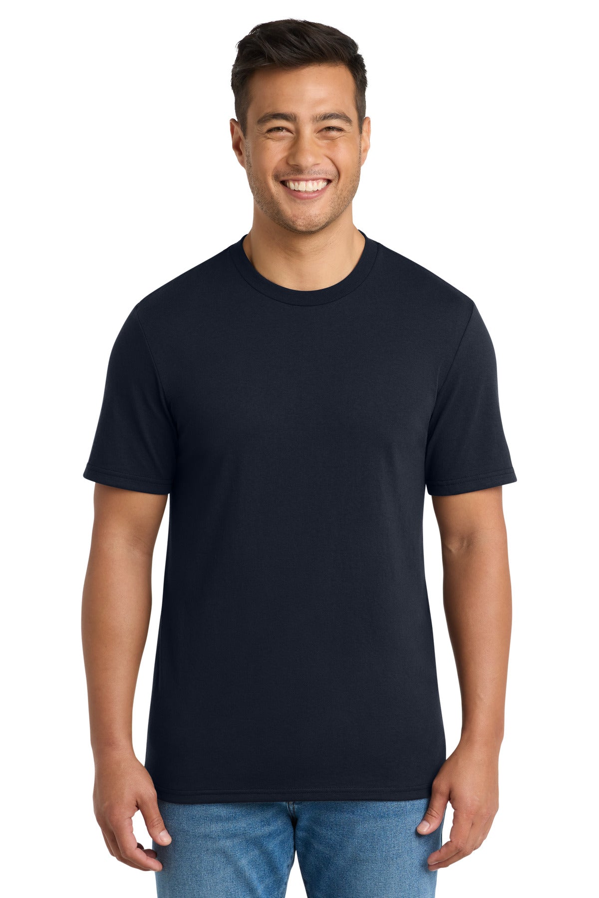 Port & Co Tri-Blend Tee. PC330 - Deep Navy