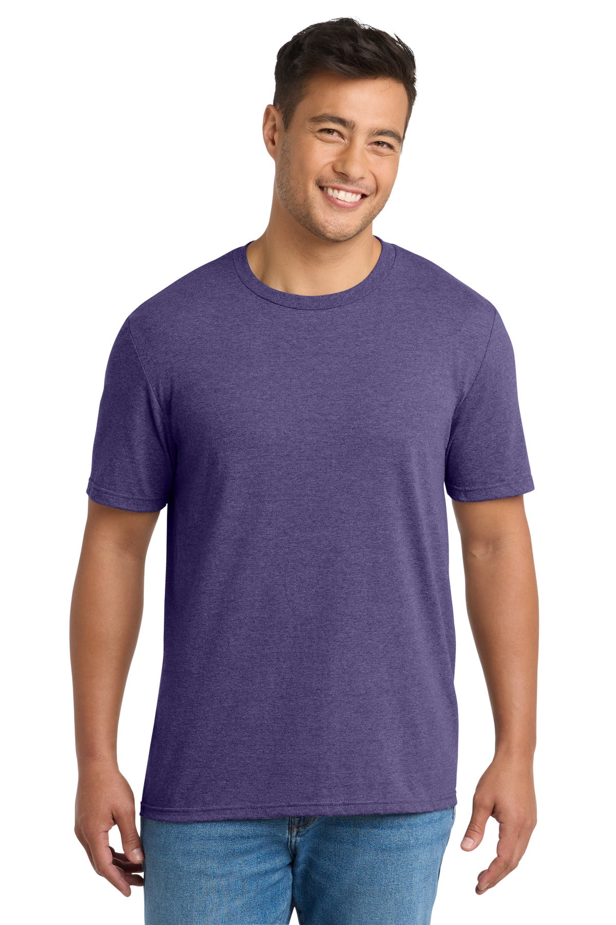 Port & Co Tri-Blend Tee. PC330 - Team Purple Heather