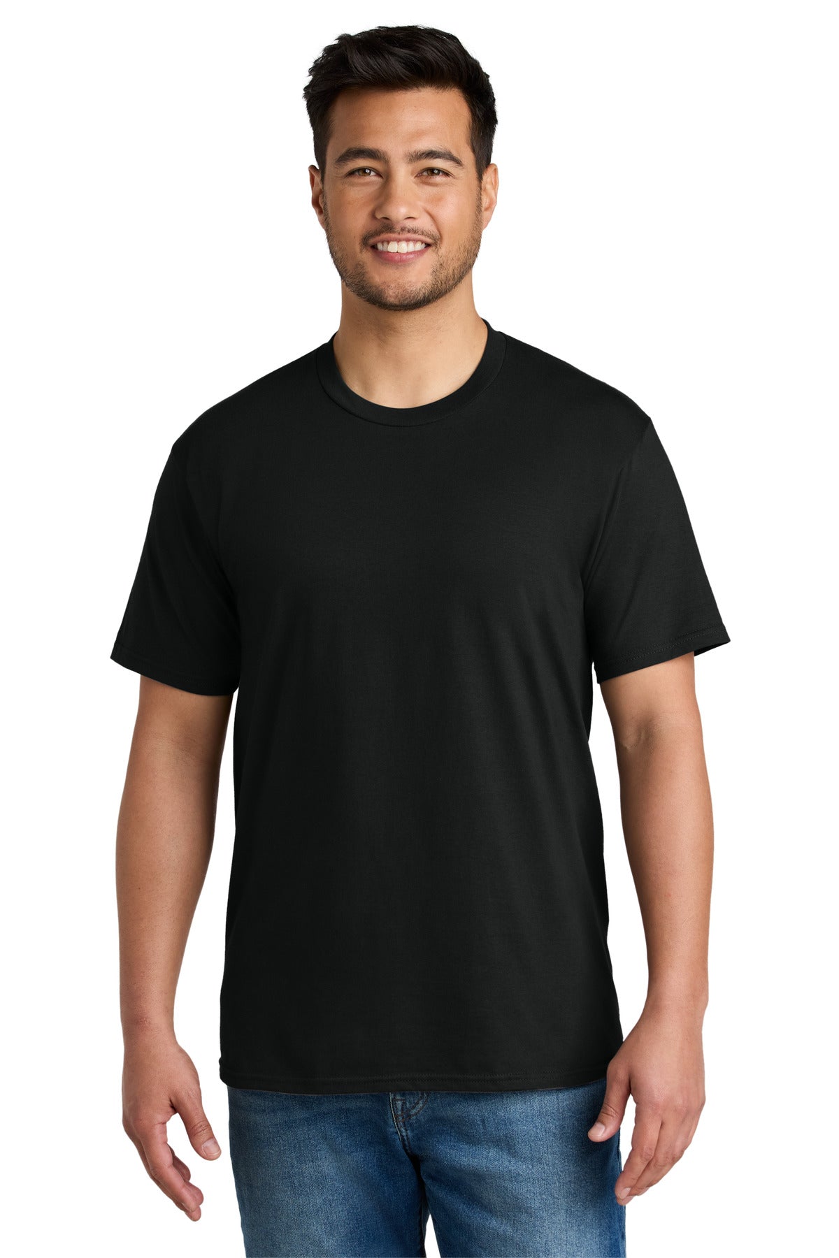 Port & Co CVC Tee PC340 - Black