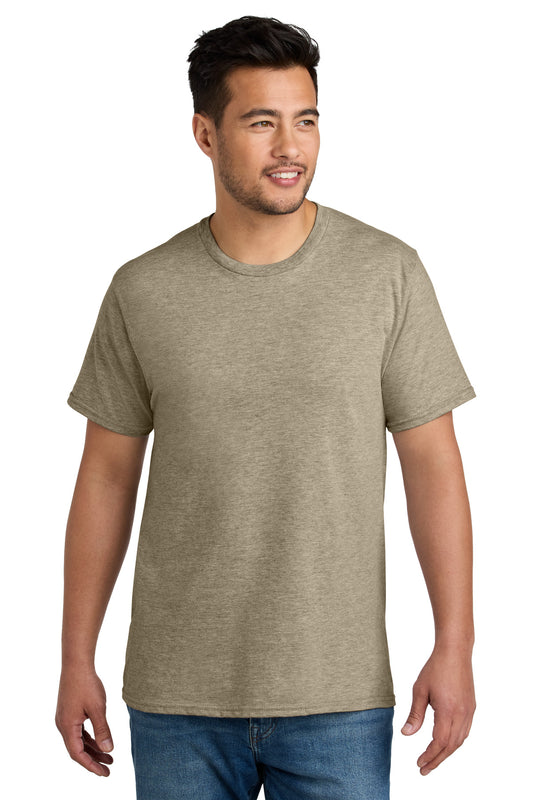 Port & Co CVC Tee PC340 - Desert Tan Heather