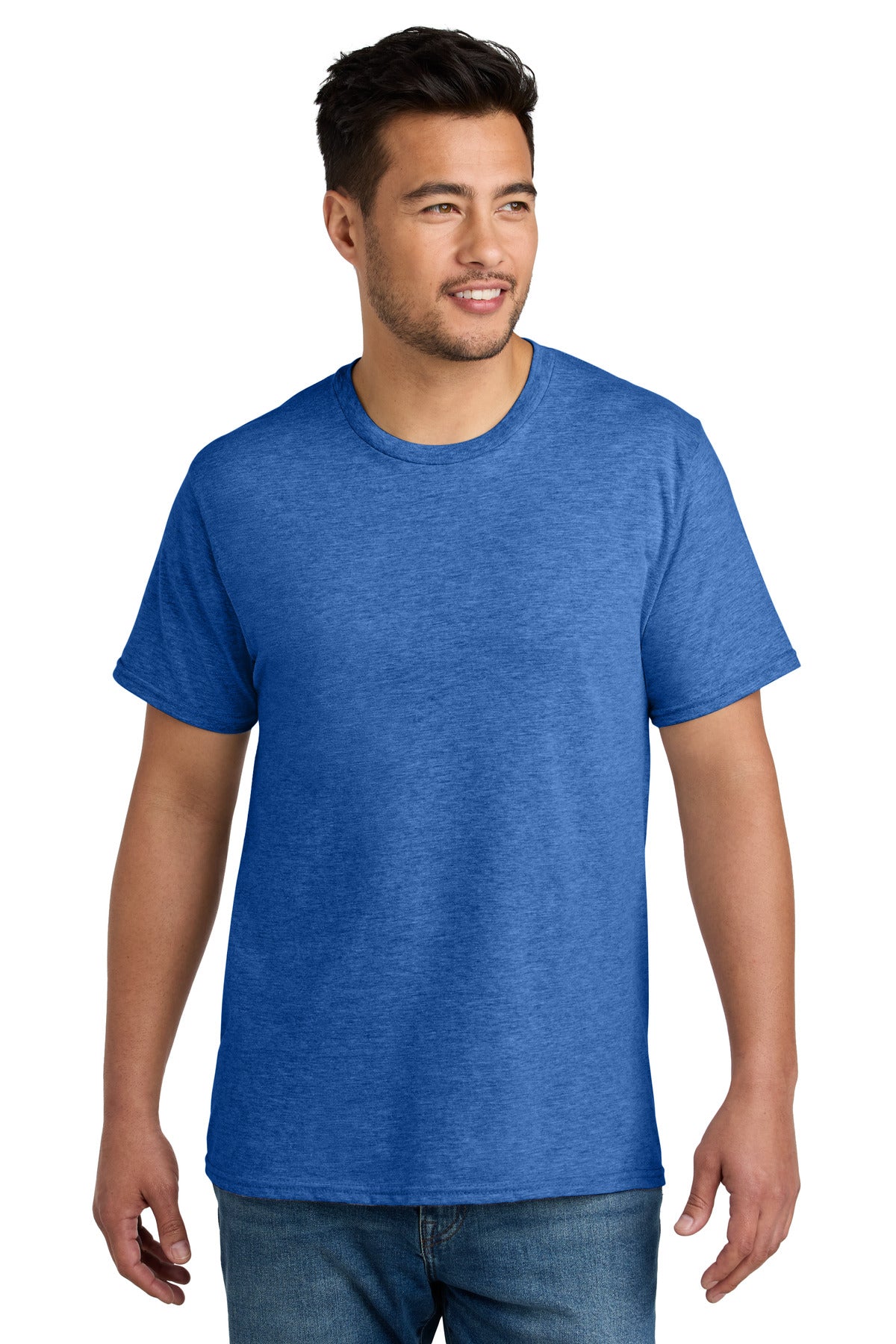 Port & Co CVC Tee PC340 - Heather Royal