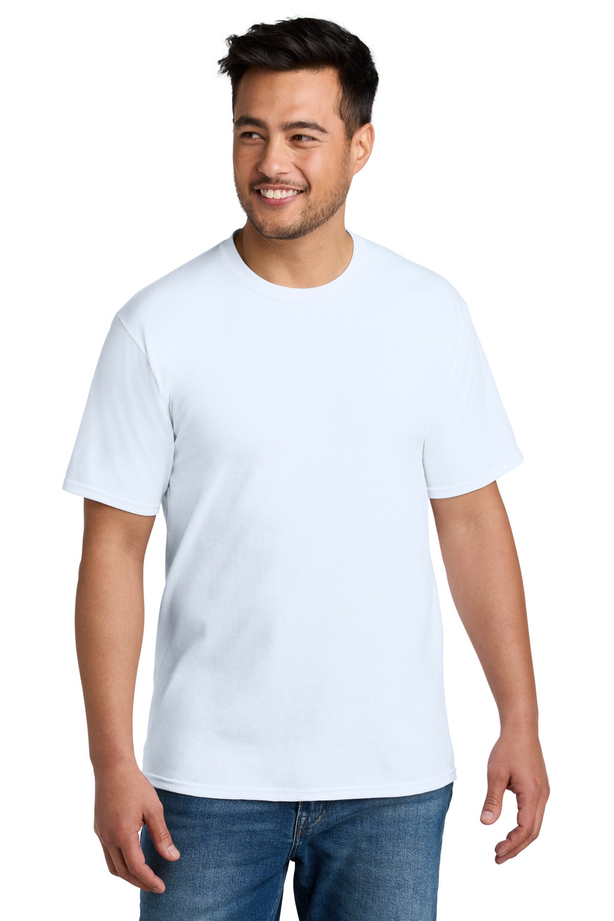 Port & Co CVC Tee PC340 - White