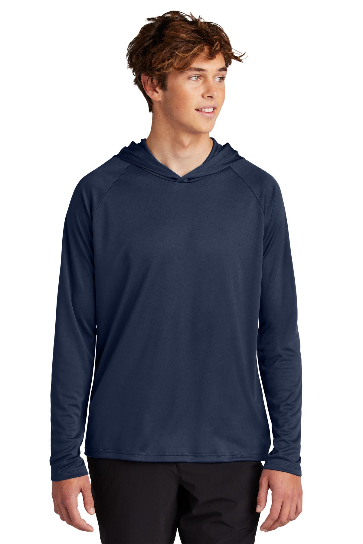 Port & Co Performance Pullover Hooded Tee PC380H - True Navy