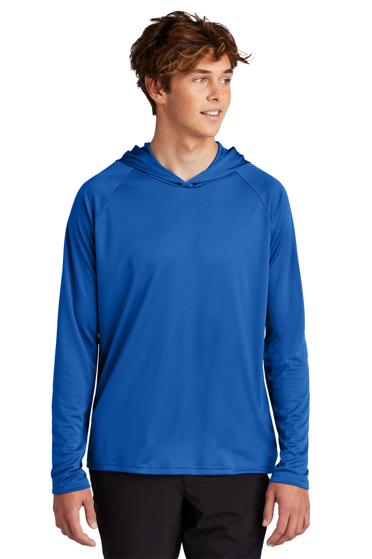 Port & Co Performance Pullover Hooded Tee PC380H - True Royal