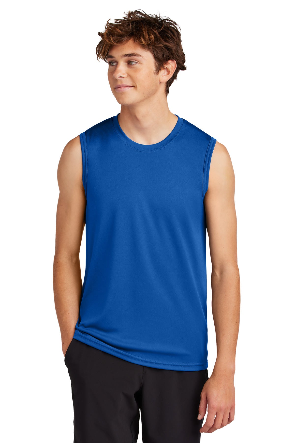 Port & Co Performance Sleeveless Tee PC380SL - True Royal
