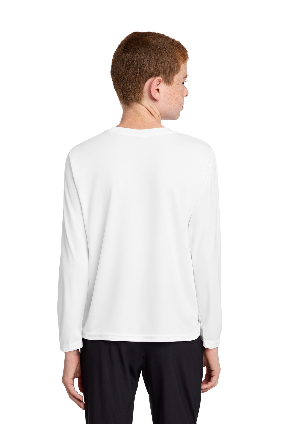 Port & Co Youth Long Sleeve Performance Tee PC380YLS