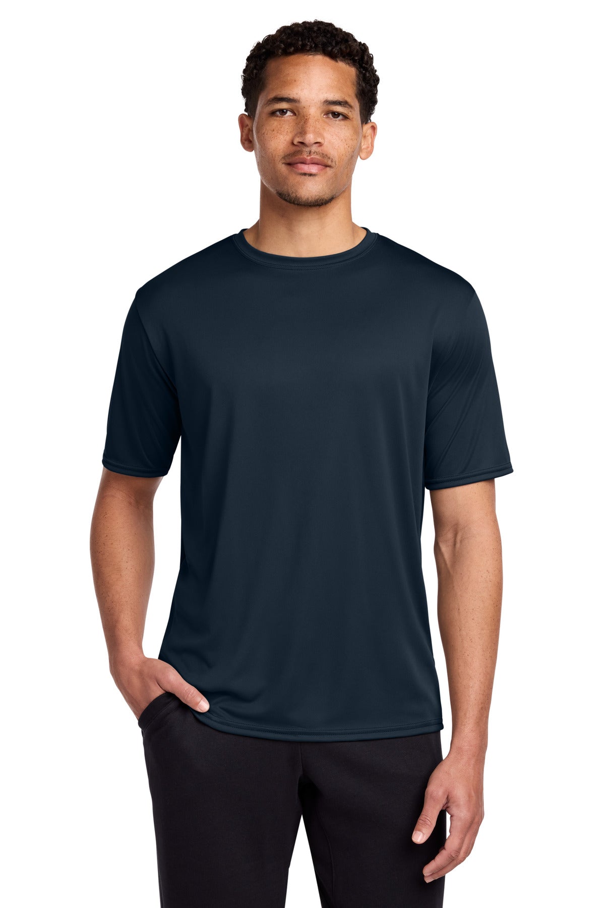 Port & Co Performance Tee. PC380 - Deep Navy