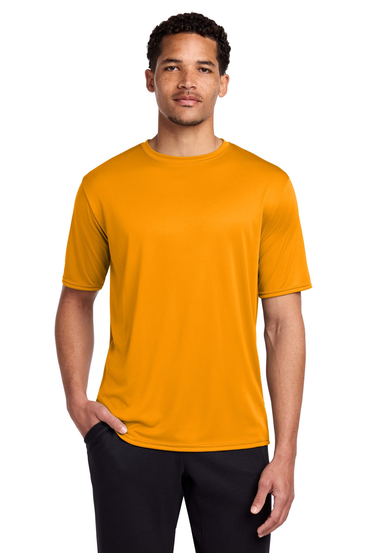 Port & Co Performance Tee. PC380 - Gold